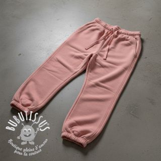 Sweat envers minkee JOGGING old rose