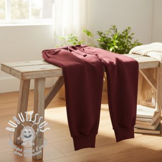 Sweat envers minkee JOGGING dark red