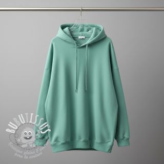 Sweat envers minkee JOGGING dark mint