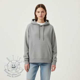 Sweat envers minkee JOGGING light grey melange