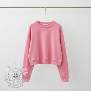 Sweat envers minkee JOGGING soft pink