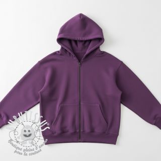 Sweat envers minkee JOGGING dark purple