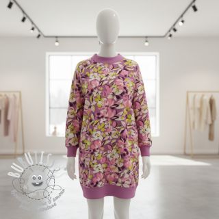 Sweat Bright flowers design pink lime