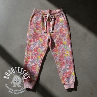 Sweat Abstract flowers pink digital print