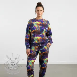 Sweat Fantasy planets digital print