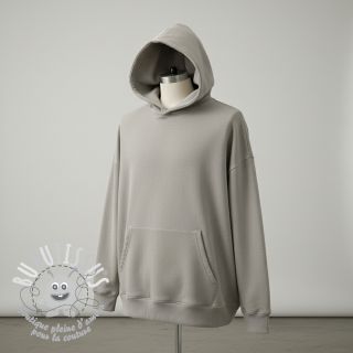 Sweat envers minkee JOGGING light grey