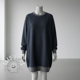 Sweat envers minkee JOGGING navy melange