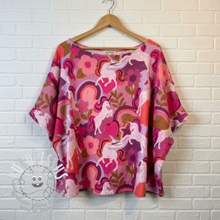 Jersey Unicorns mauve digital print