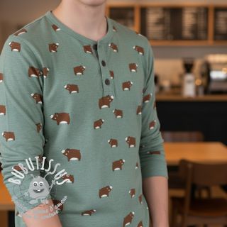 Jersey Bears dark mint melange