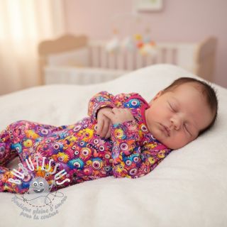 Jersey Funny faces design B digital print