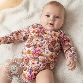 Jersey Paisley woody design A digital print