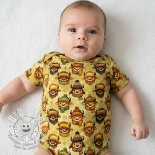 Jersey Winter faces design B digital print