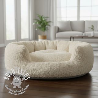 Fourrure LUREX SILVER ecru