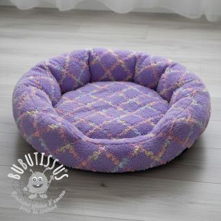 Fausse fourrure avec tulle MULTI lilac