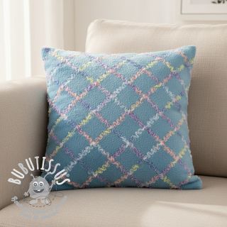 Fausse fourrure avec tulle MULTI blue shadow