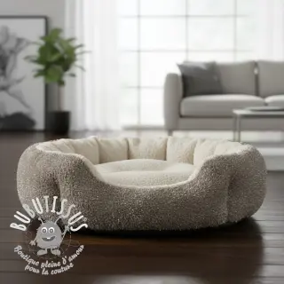 Fourrure LUREX SILVER taupe