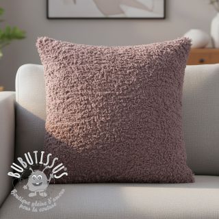 Fourrure Curly mauve