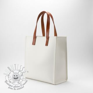 Simili cuir GLADIATOR blanc