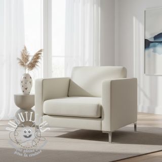 Simili cuir GLADIATOR blanc