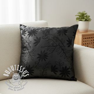 Simili cuir Flowers design C