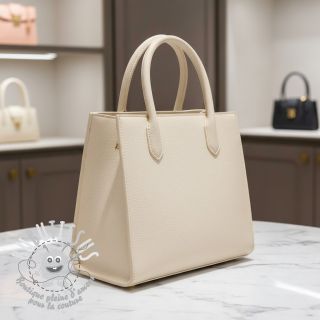 Simili cuir KARIA ecru