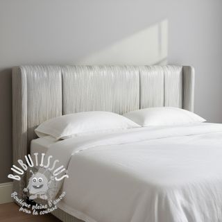 Simili cuir ECORCE argent