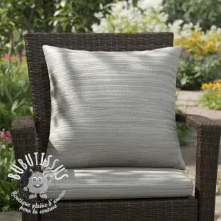 Simili cuir ECORCE argent