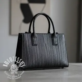 Simili cuir ECORCE noir