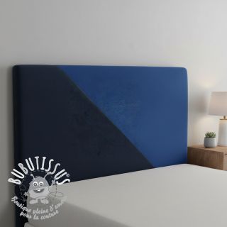 Simili cuir suédine ALASKA roy/marine