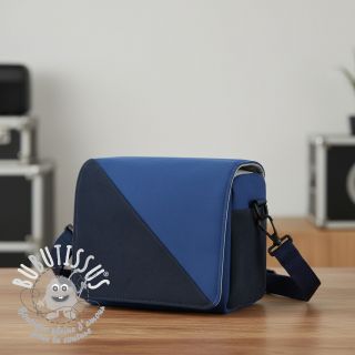 Simili cuir suédine ALASKA roy/marine