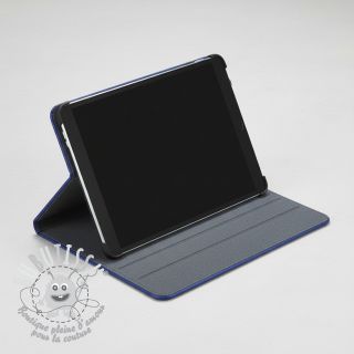 Simili cuir KARIA bleu