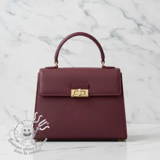 Simili cuir KARIA amethyste