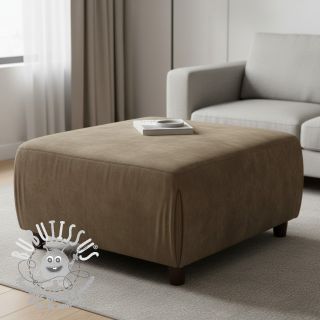 Simili cuir suédine ALASKA loutre/castor