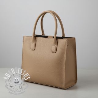 Simili cuir KARIA taupe