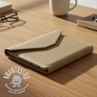 Simili cuir KARIA taupe