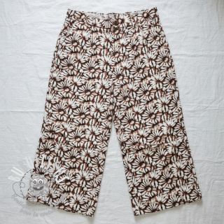 Viscose lin Dandelions digital print