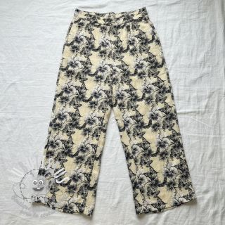 Viscose lin Hibiscus digital print