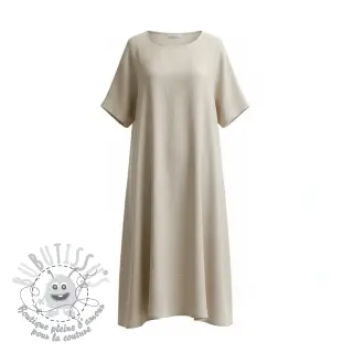 Viscose lin PREMIUM sand