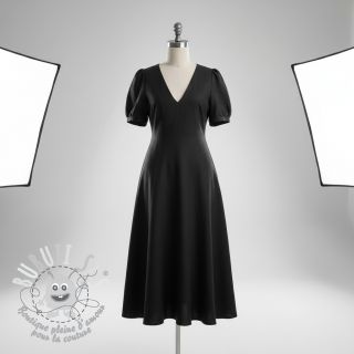 Viscose lin PREMIUM black