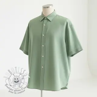 Viscose lin PREMIUM old green