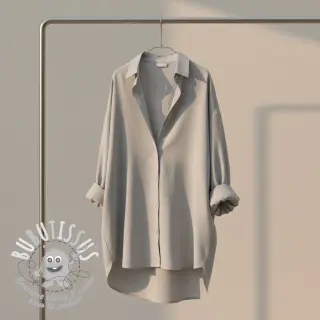 Viscose lin PREMIUM light grey
