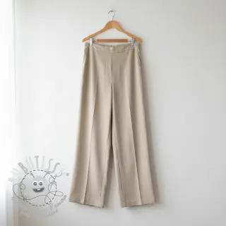 Viscose lin PREMIUM pebble