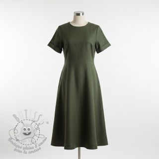 Viscose lin PREMIUM army