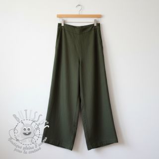 Viscose lin PREMIUM army