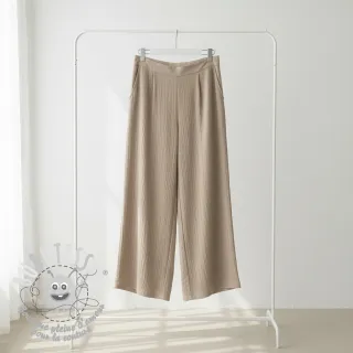 Viscose lin CRINCLE sand