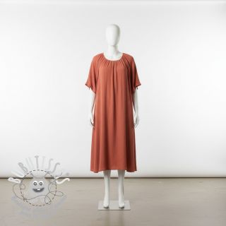 Viscose lin CRINCLE clay