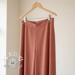 Viscose lin CRINCLE clay