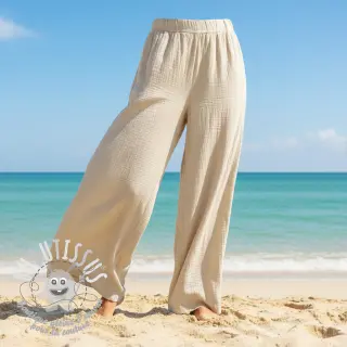 Viscose lin CRINCLE SIMPLY NATURAL