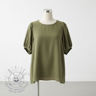 Viscose lin CRINCLE pickle