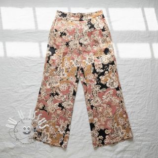 Viscose SATIN Flowie Noe black digital print